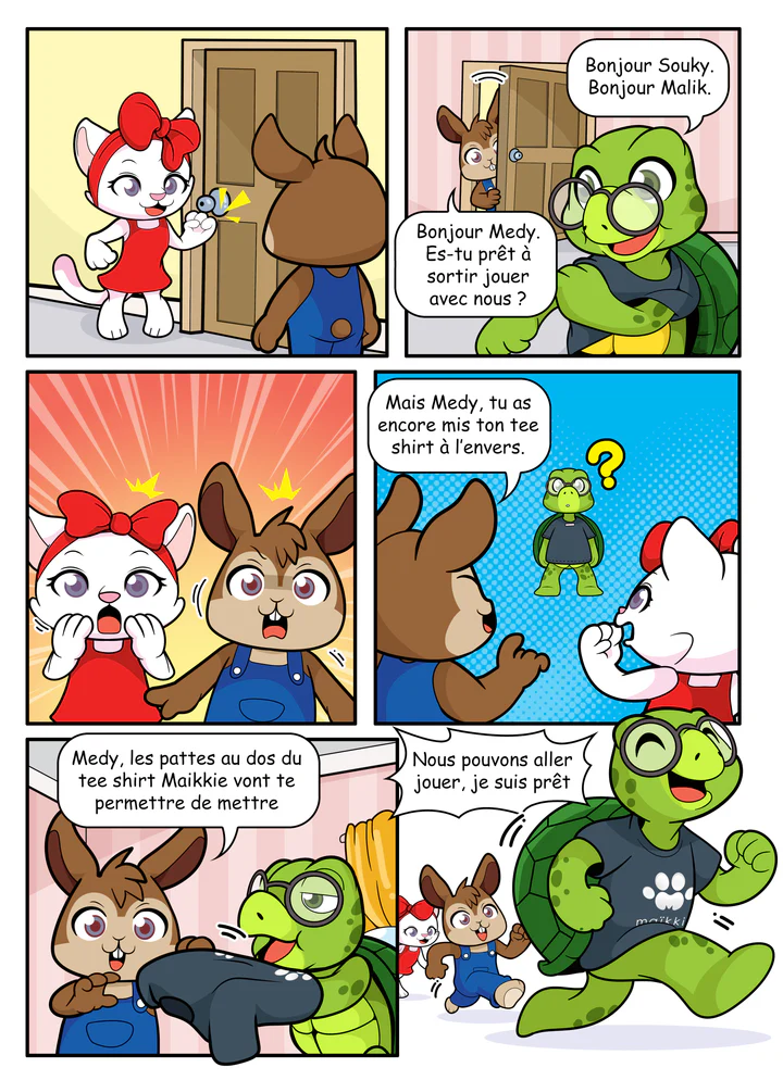 Dans cette bande dessinée, Medy